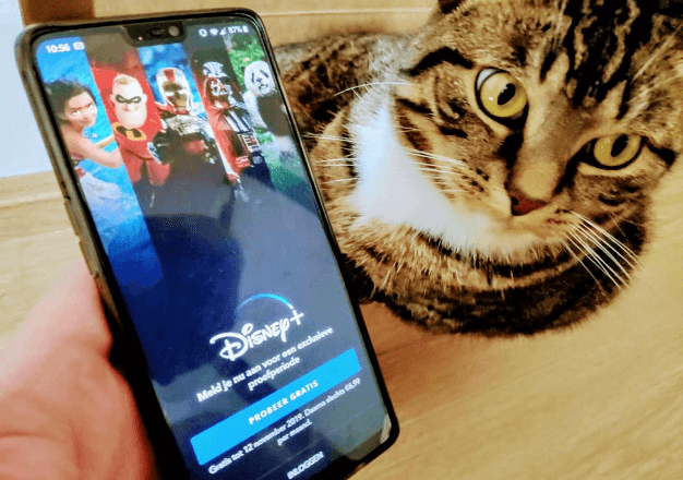 specchio dello schermo app Disney Plus