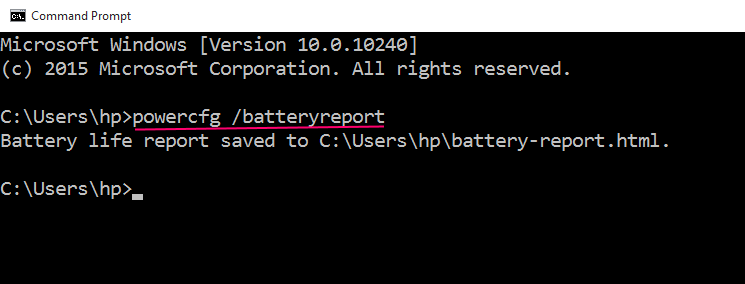 command-battery-report-win-10