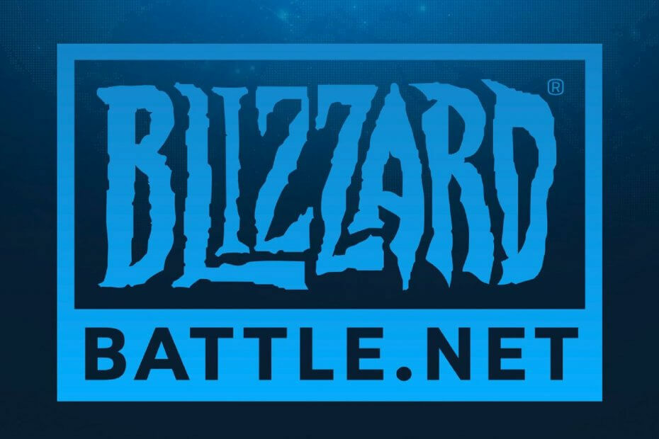 Blizzard Battlnet -virhe
