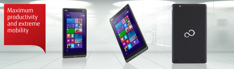 Fujitsu tuo markkinoille uudet tyylikkäät 10- ja 8-tuumaiset Windows-tabletit