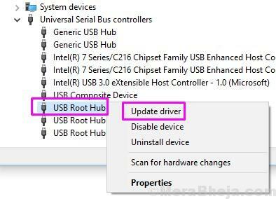 Драйвер обновления USB-концентратора