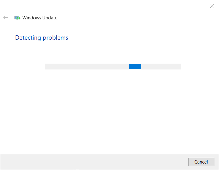 „Windows Update“ trikčių šalinimo įrankis „Windows Update“ klaida 0x8024000b sistemoje „Windows 10“