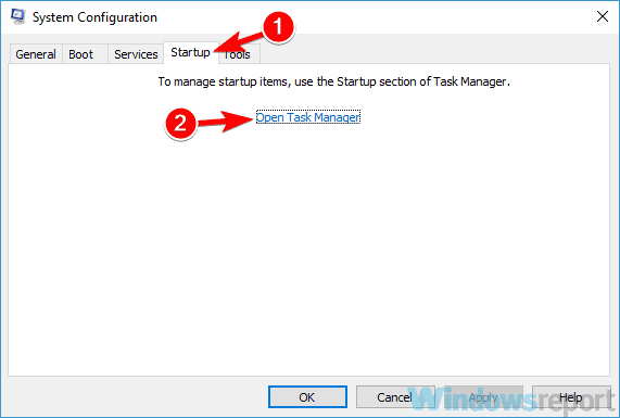 otvoreni upravitelj zadataka spor Windows 10