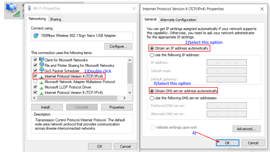 IP automatique