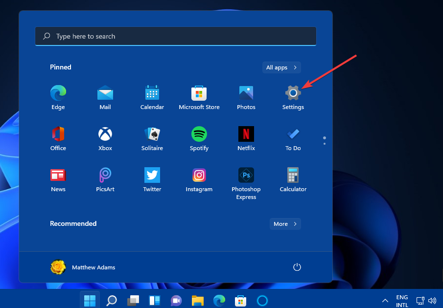 Il collegamento all'app Impostazioni nessun dispositivo di output trovato Windows 11