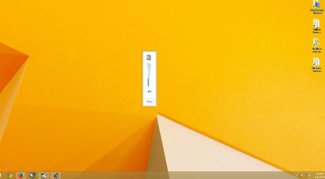 Solución: la pantalla de volumen parpadea constantemente en Windows 8