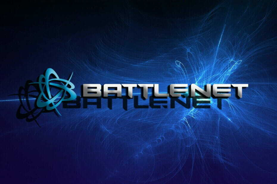 Battle.net-asiakas kaatuu