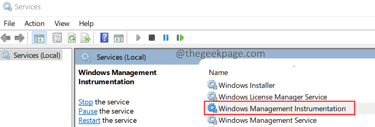 Hvordan fikse Windows Management Instrumentation Error 1083 i Windows 11/10
