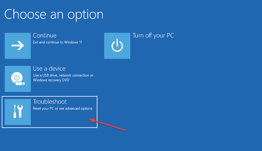 Veaotsing suvandi draiver on laaditud ilma ootel olevaid toiminguid tühistamata Windows 11