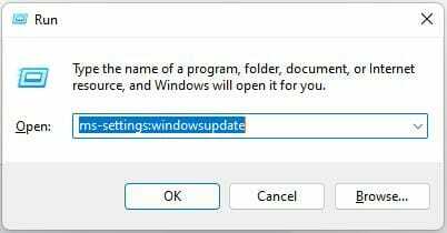 Uruchom aktualizację systemu Windows