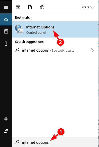 Налаштування проксі-сервера Windows 10 не змінюються