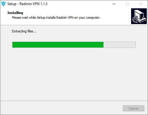 Radmin VPN-Installation