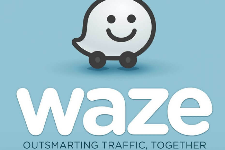Waze n'affiche pas la carte