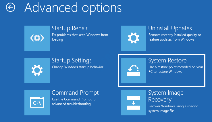Windows 10'da Sistem Geri Yükleme Çalışmıyor Sorununu Düzeltin
