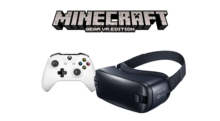בקר האלחוטי של Xbox תומך במשחקי Samsung Gear VR, החל מ- Minecraft