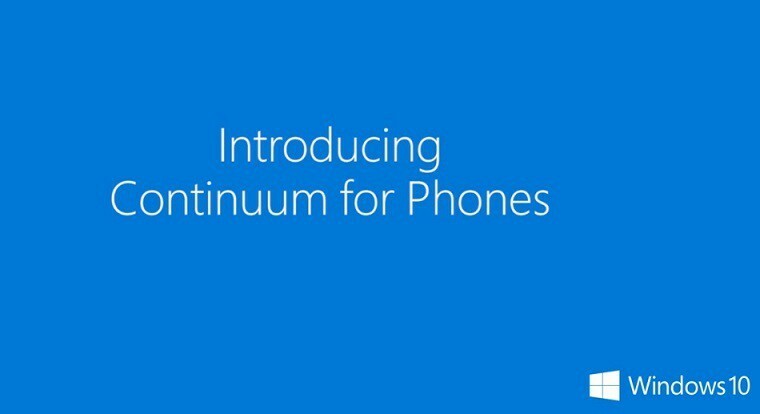 Spoločnosť Microsoft oficiálne oznamuje kontinuum pre Windows 10 Mobile