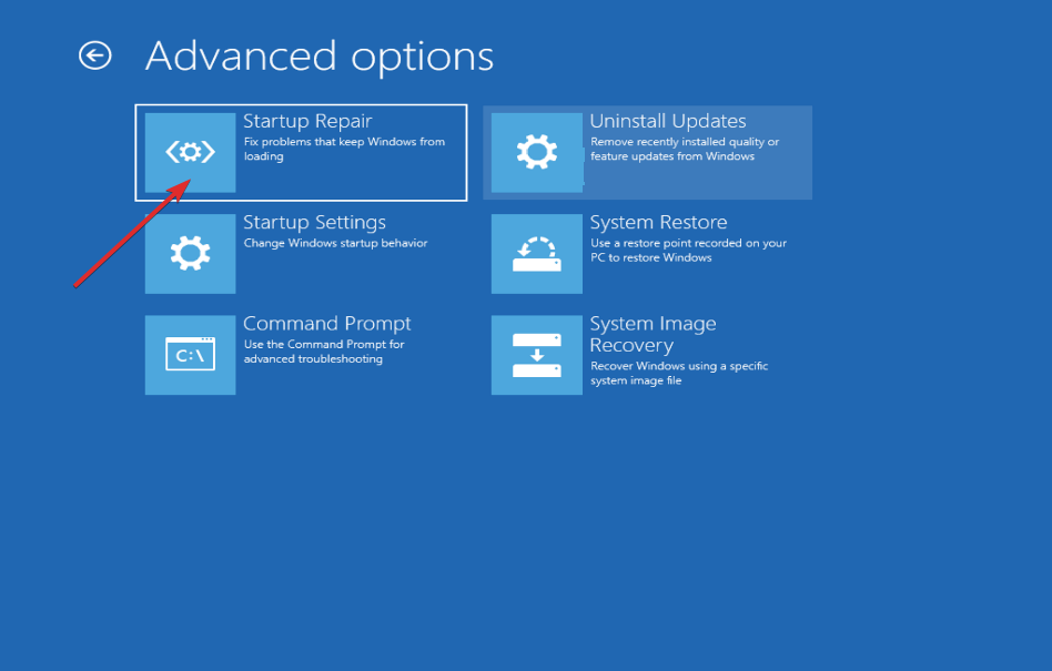naprawa uruchamiania systemu Windows 10 błąd netio sys