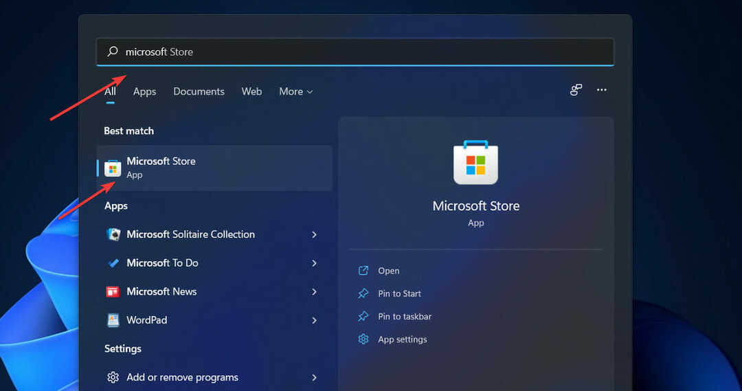Microsoft Store palauttaa poistetut tiedostot Windows 11