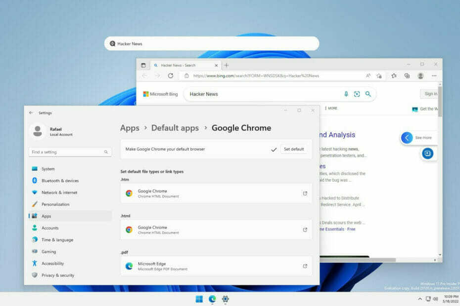 Die neue Desktop-Suchleiste von Windows 11 lässt Sie Edge verwenden