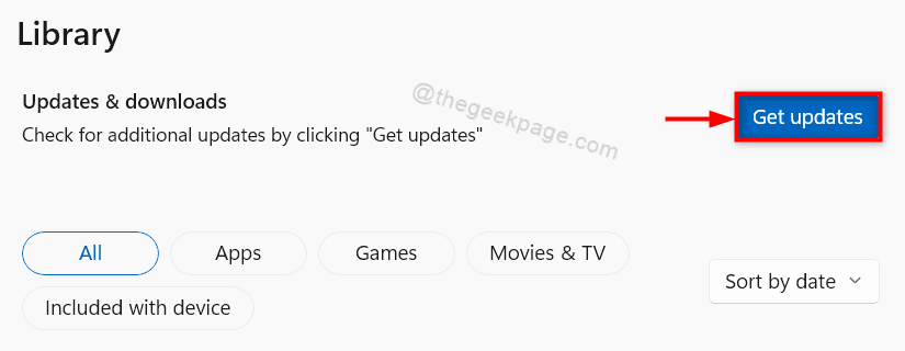 Holen Sie sich Updates im Microsoft Store
