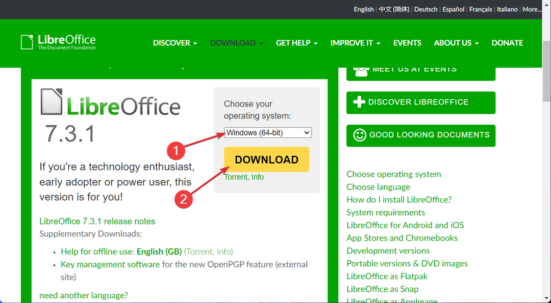 Как да изтеглите LibreOffice за Windows 11