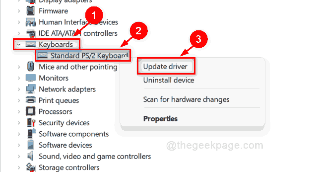 Atualizar driver de teclado Device Manager 11zon