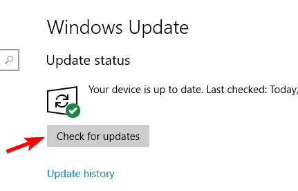 MicrosoftEdgeが開かない更新を確認する 