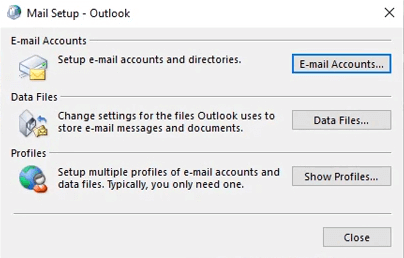 E-Mail-Setup-Fenster Outlook-Fehler 0x8004210B unter Windows