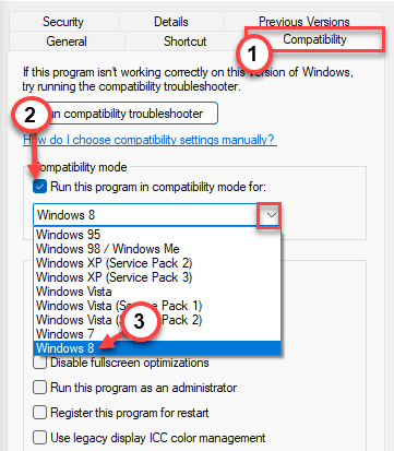 Windows 8 -yhteensopivuus Min