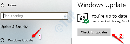 9 Kontrollera Windows-uppdateringar