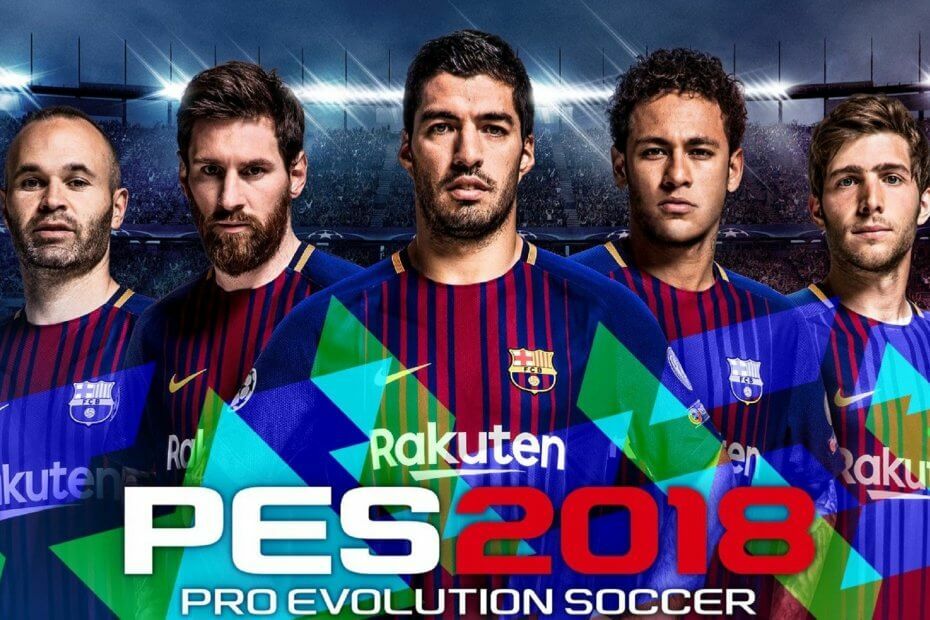 „Pro Evolution Soccer 2018“: dažniausios problemos