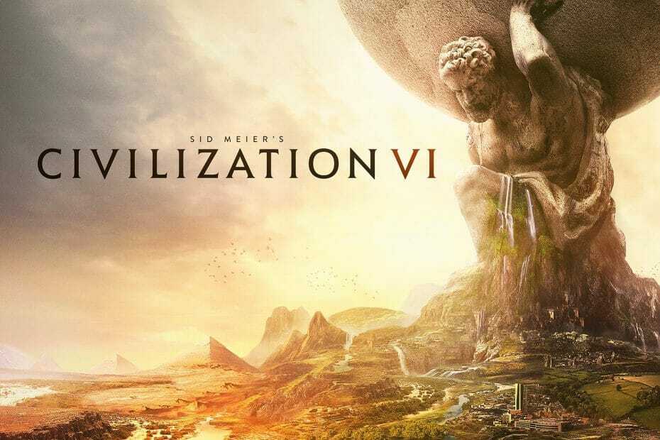 Civilization VI ei ala Steamissä