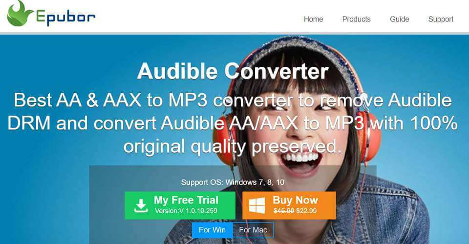 Convertiți AAX em MP3