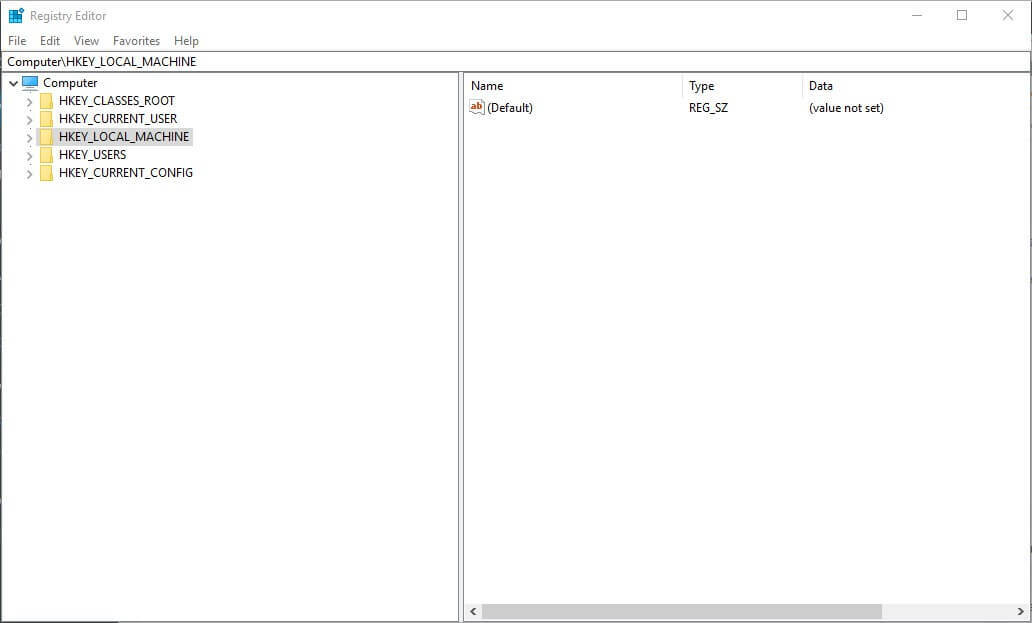 Broneeritud salvestusruumi väljalülitamine operatsioonisüsteemis Windows 10 19H1