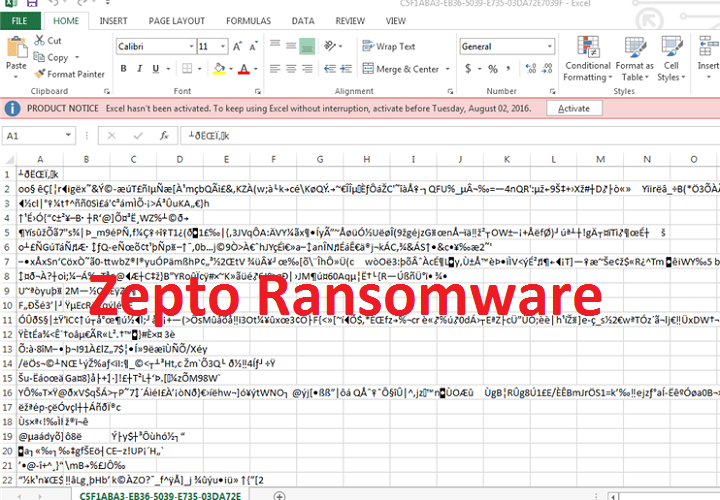 Zepto-Ransomware ist zurück, Windows Defender kann sie nicht blockieren