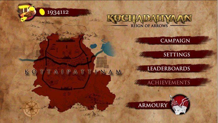 Kochadaiiyaan The Legend: Reign of Arrows pentru Windows 8.1 Lansează