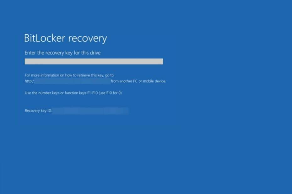 Bitlocker Windows 11 מבקש מפתח שחזור Bitlocker