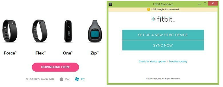 ladda ner fitbit för Windows 8