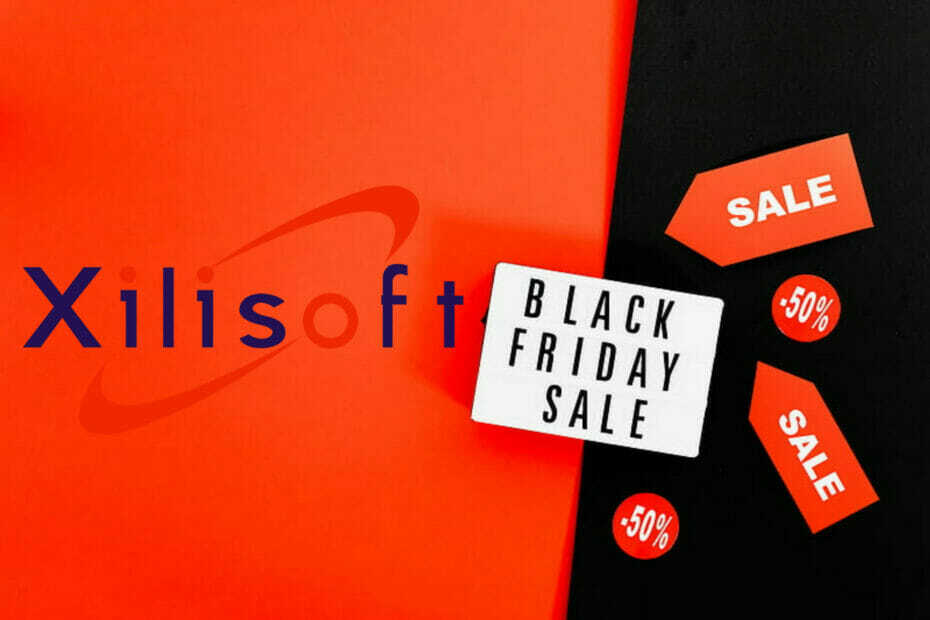 Xilisoft製品はブラックフライデー中に最大84％オフです