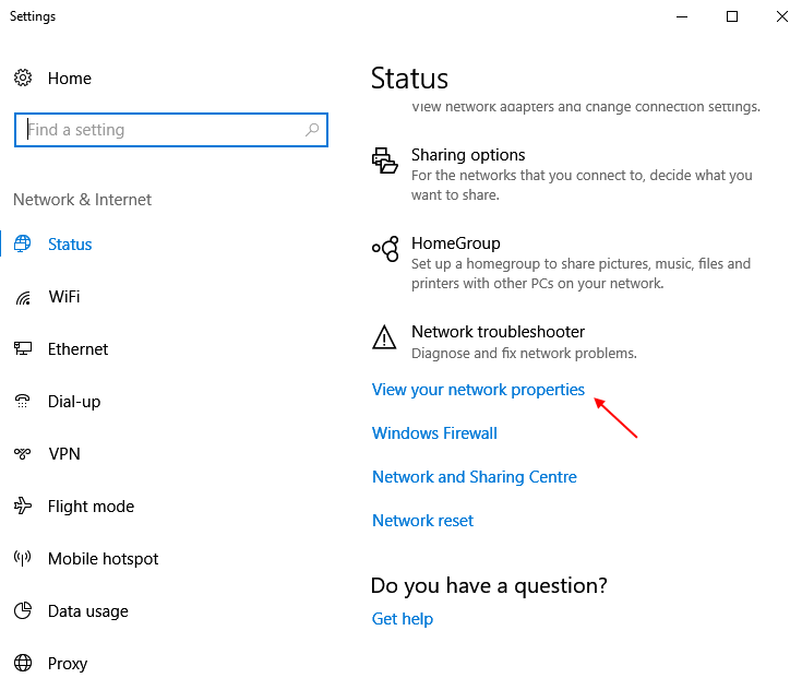 Kaip sužinoti „Mac“ adresą / fizinį adresą „Windows 10“ kompiuteryje