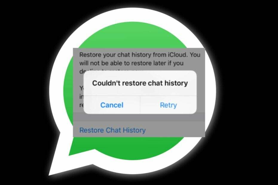 WhatsApp ni mogel obnoviti zgodovine klepetov? Tukaj je, kaj storiti