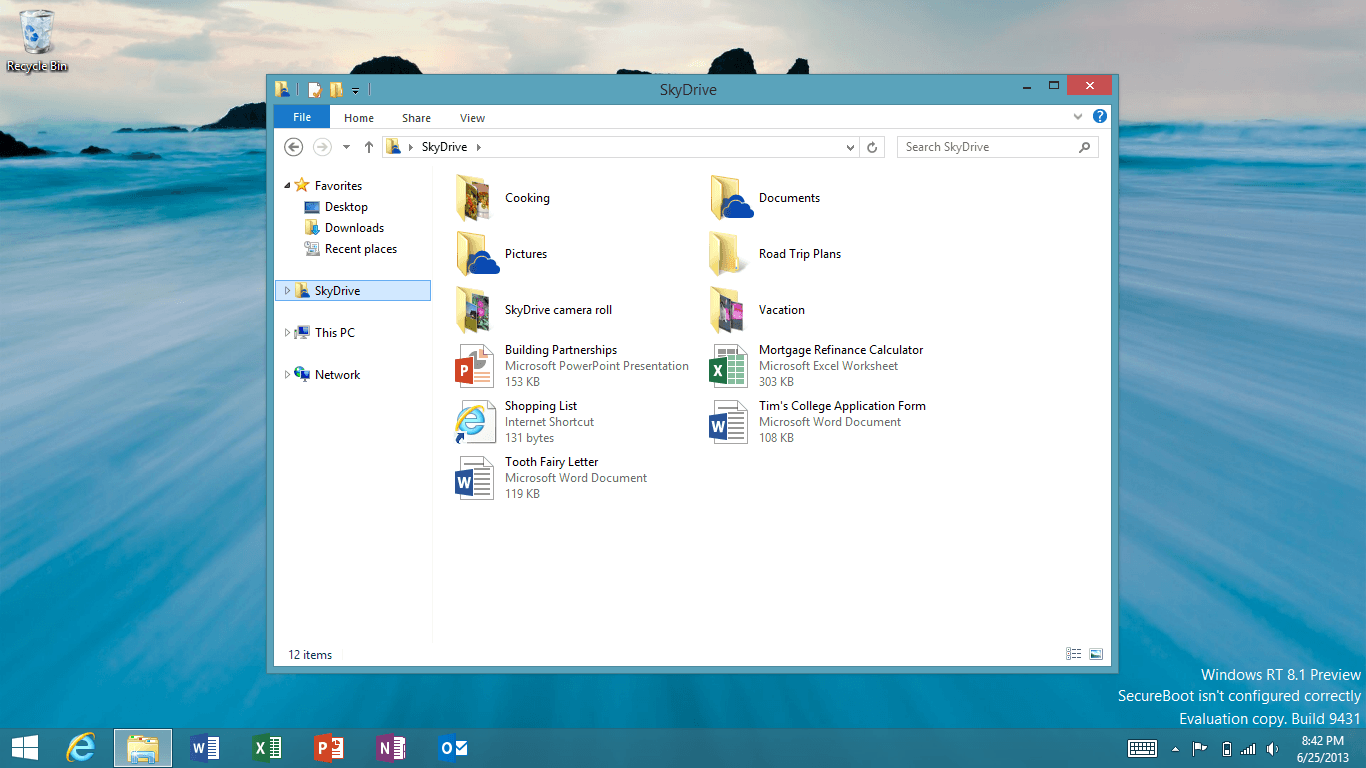Comment faire du bureau par défaut sur Windows 8.1