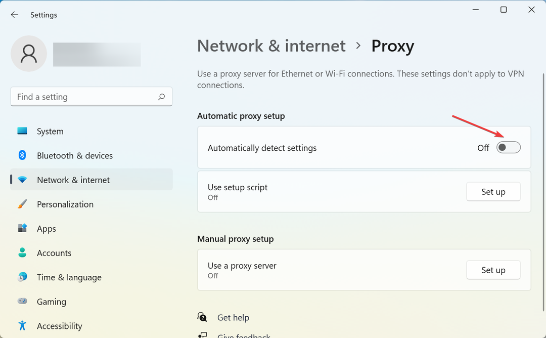 Isključite proxy da biste popravili da je web mjesto na mreži, ali ne reagira na pokušaje povezivanja