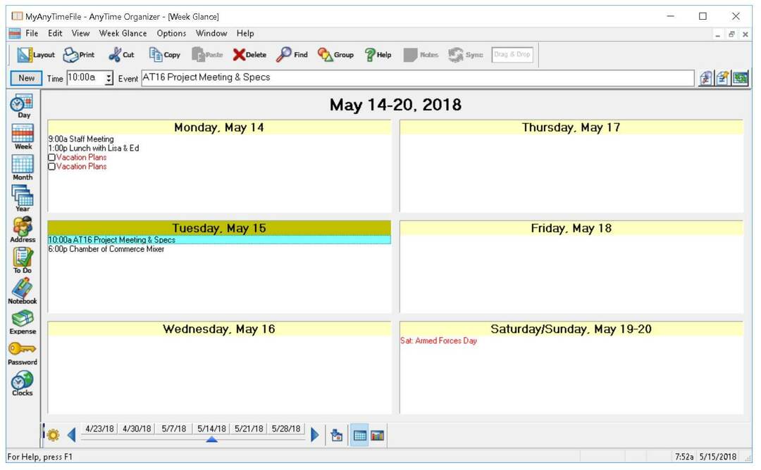 5+ melhor software de planejador semanal para uma mente organizada