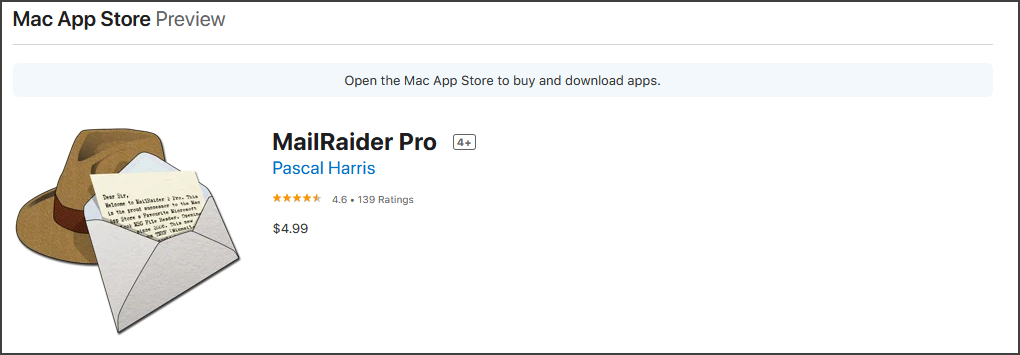 mailreader pro apri file msg su mac