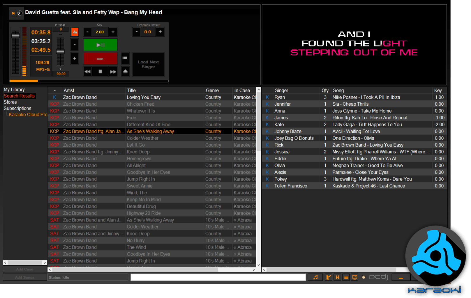 PCDJ karaoke programmatūra Windows personālajam datoram