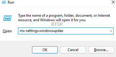 Windows Update In Run
