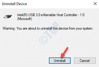 Uninstall Device Prompt Uninstall