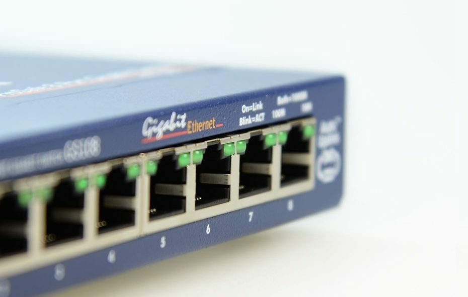 använd pc-Ethernet-omkopplare
