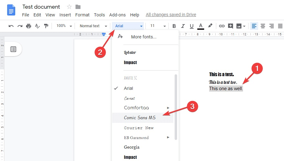 Uređivanje stila fonta - Kako povećati razdoblja za Google Docs